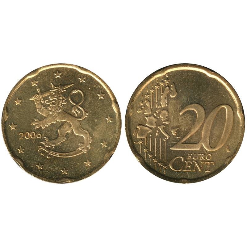 FINLANDE - 20 cents - 2006