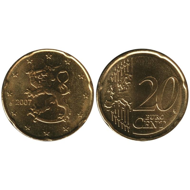 FINLANDE - 20 cents - 2007
