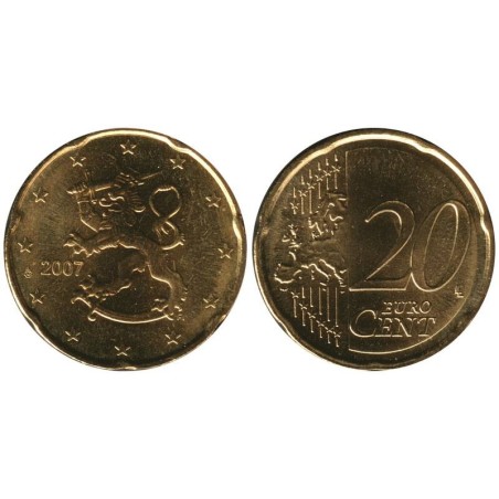 FINLANDE - 20 cents - 2007
