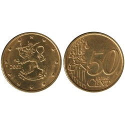 FINLANDE - 50 cents - 2002
