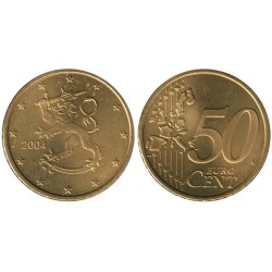 FINLANDE - 50 cents - 2004