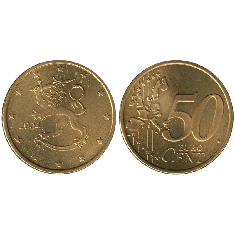 FINLANDE - 50 cents - 2004