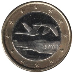 FINLANDE - 1 euro - 2001