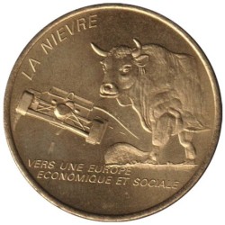 NIEVRE - 1 euro des villes - 1997 - Etat : SUP