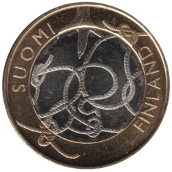 FINLANDE - 5 euros - Province de Tavastia - 2011