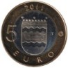 FINLANDE - 5 euros - Province d'Uusimaa - 2011