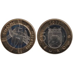 FINLANDE - 5 euros - Province de Carélie - 2011
