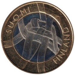 FINLANDE - 5 euros - Province de Carélie - 2011