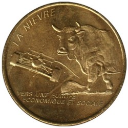 NIEVRE - 1 euro des villes - 1997 - Etat : SUP