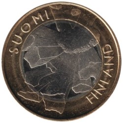 FINLANDE - 5 euros - Province de l'Ostrobotnie - 2011