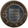FINLANDE - 5 euros - Province de l'Ostrobotnie - 2011