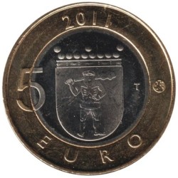 FINLANDE - 5 euros - Province de Laponie - 2011