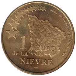 NIEVRE - 1 euro des villes - 1997 - Etat : SUP