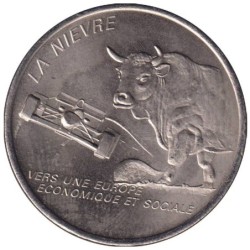 NIEVRE - 2 euro des villes - 1997 - Etat : SUP