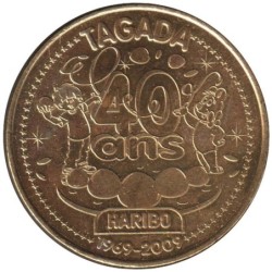 30-0857 - Haribo - Tagada - 1969-2009 - 40 ans - 2009