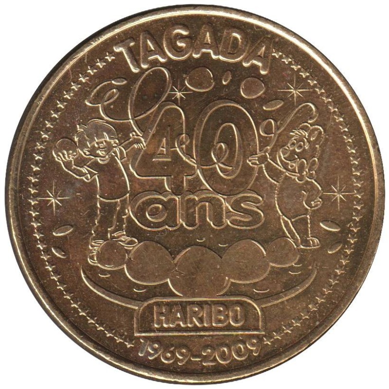 30-0857 - Haribo - Tagada - 1969-2009 - 40 ans - 2009