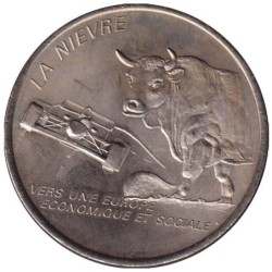 NIEVRE - 2 euro des villes - 1997 - Etat : TTB