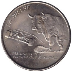 NIEVRE - 2 euro des villes - 1997 - Etat : SUP