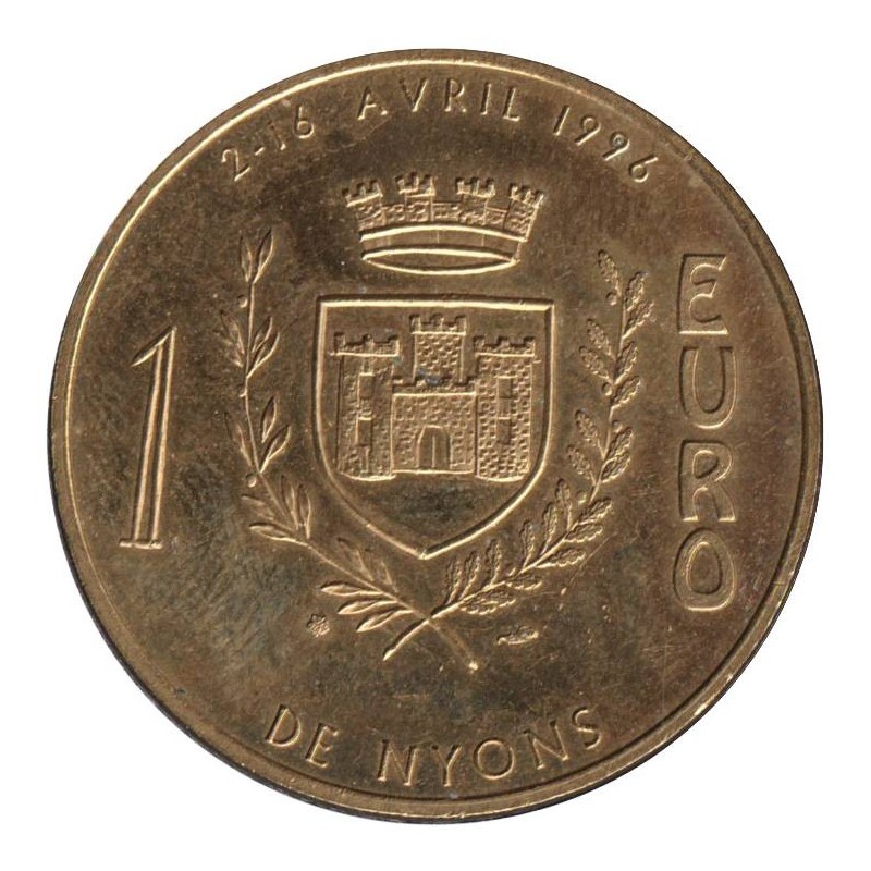 NYONS - 1 euro des villes - 1996 - Etat : SUP