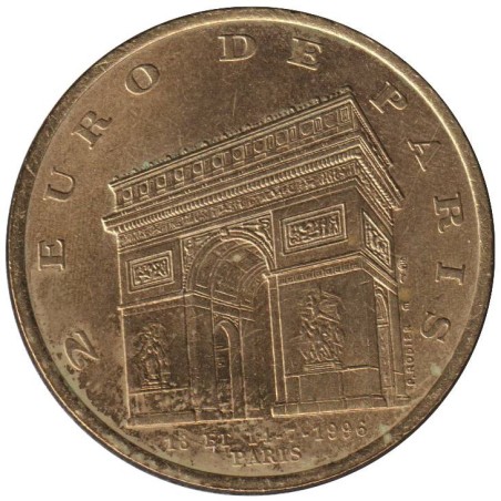 PARIS - 2 euro des villes - 1996 - Etat : SUP PARIS - 2 euro des villes - 1996 - Etat : SUP