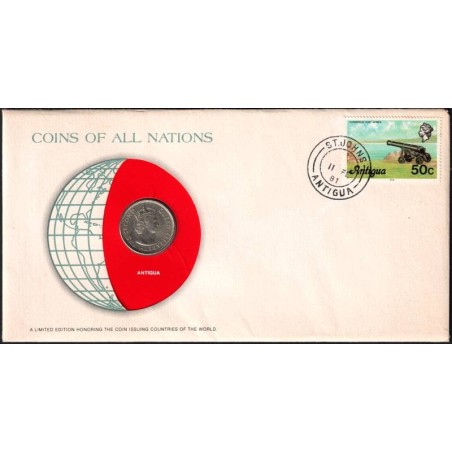 CARAÏBES EST - Numiscover Coins of all Nations - KM6 - 25 cents 1965 CARAÏBES EST - Numiscover Coins of all Nations - KM6 - 25 cents 1965