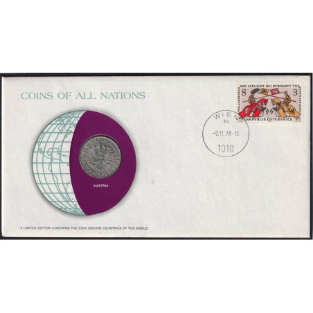 AUTRICHE - Numiscover Coins of all Nations - KM2918 - 10 schilling 1978 AUTRICHE - Numiscover Coins of all Nations - KM2918 - 10 schilling 1978