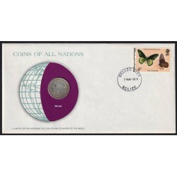 BELIZE - Numiscover Coins of all Nations - KM49 - 25 cents 1979