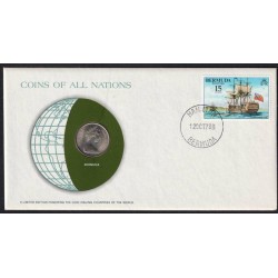BERMUDES - Numiscover Coins of all Nations - KM18 - 25 cents 1973