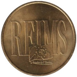 REIMS - 1 euro des villes - 1998 - Etat : SUP