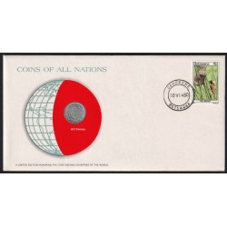 BOTSWANA- Numiscover Coins of all Nations - KM3 - 1 thebe 1976