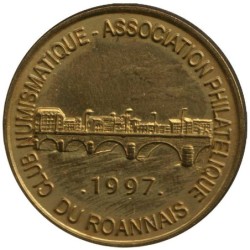 ROANNE - 5 euro des villes - 1997 - Etat : SUP
