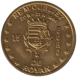 ROYAN - 1,5 euro des villes - 1996 - Etat : SPL