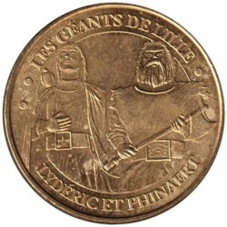 59-0635 - Géants de Lille - Lydéric et Phinaert - 2007