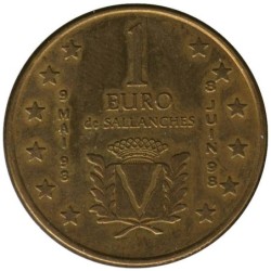 SALLANCHES - 1 euro des villes - 1998 - Etat : TTB