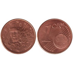 FRANCE - 1 cent - 2004