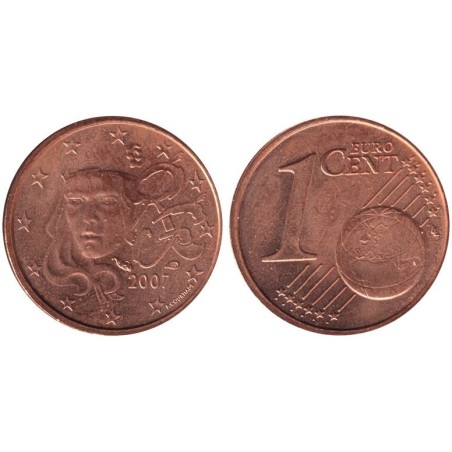 FRANCE - 1 cent - 2007 FRANCE - 1 cent - 2007