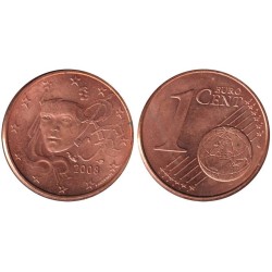 FRANCE - 1 cent - 2008