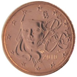 FRANCE - 1 cent - 2010 - BU
