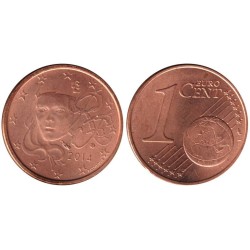 FRANCE - 1 cent - 2014