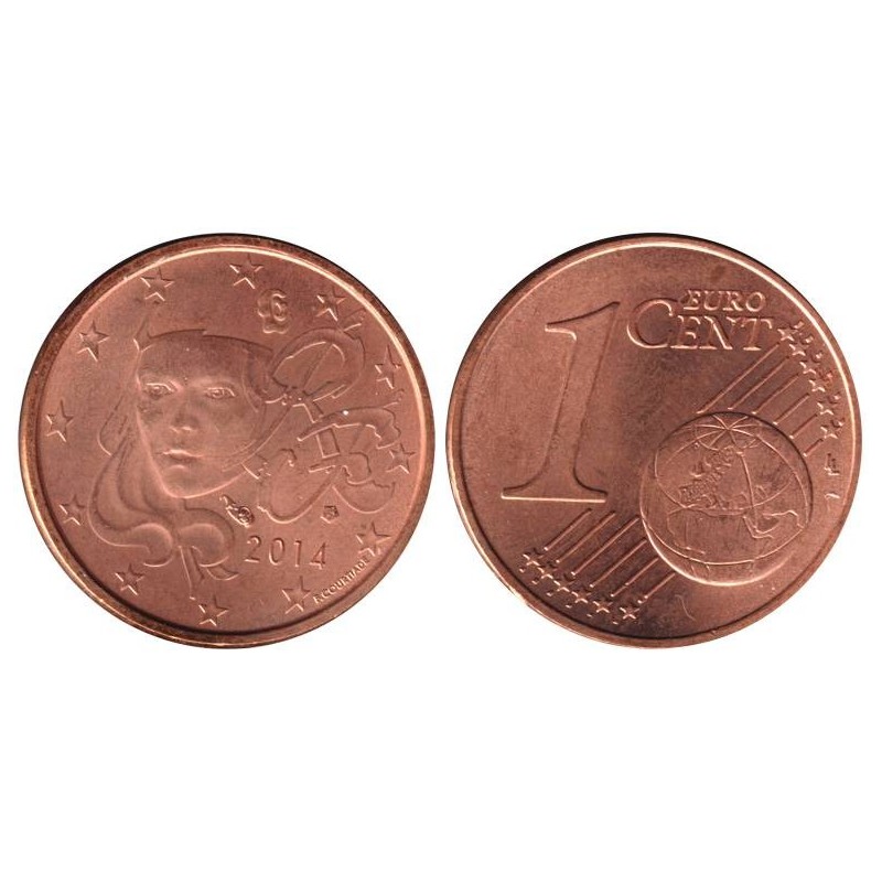 FRANCE - 1 cent - 2014