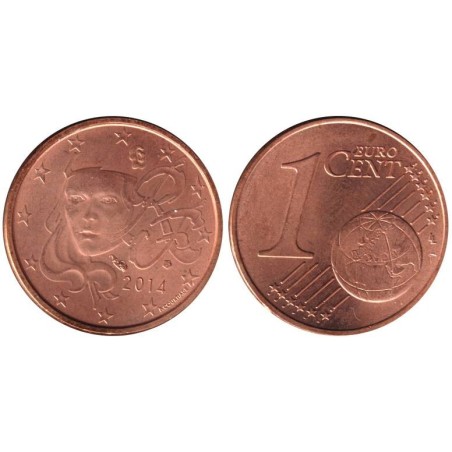 FRANCE - 1 cent - 2014 FRANCE - 1 cent - 2014