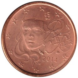FRANCE - 1 cent - 2014