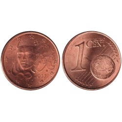 FRANCE - 1 cent - 2017