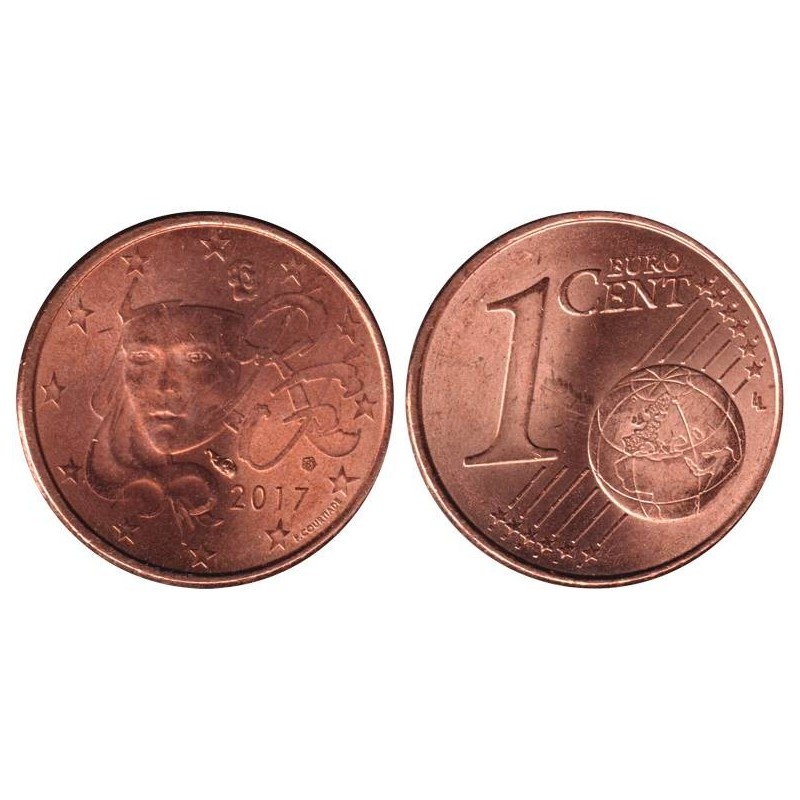 FRANCE - 1 cent - 2017