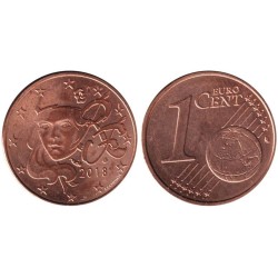 FRANCE - 1 cent - 2018