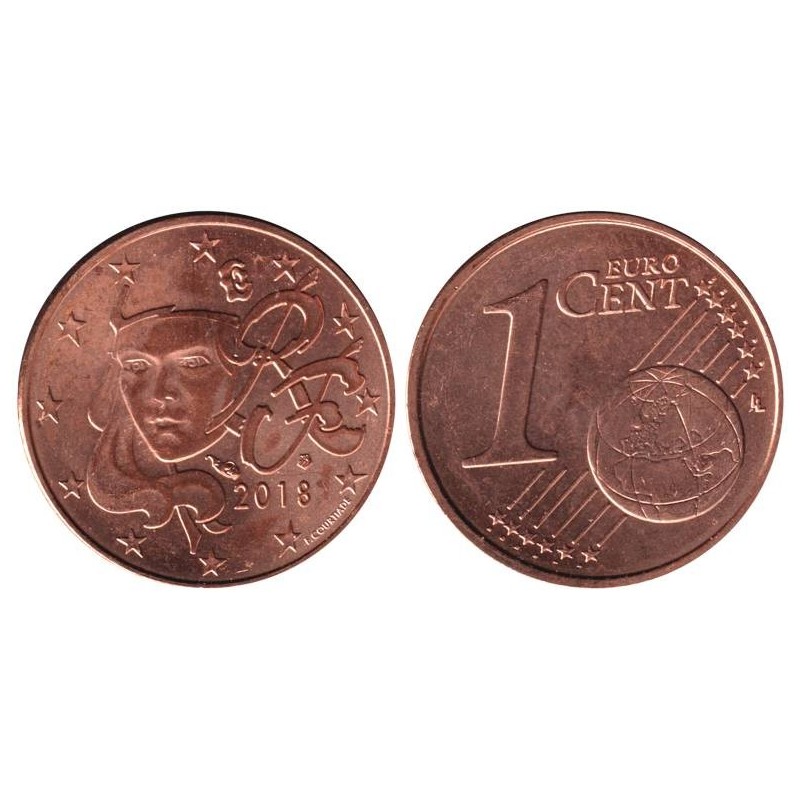 FRANCE - 1 cent - 2018