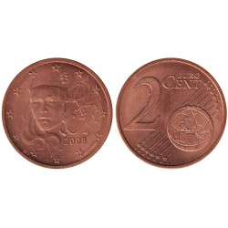 FRANCE - 2 cents - 2008
