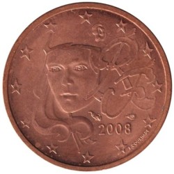 FRANCE - 2 cents - 2008