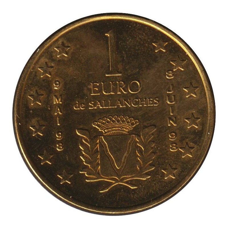 SALLANCHES - 1 euro des villes - 1998 - Etat : SUP SALLANCHES - 1 euro des villes - 1998 - Etat : SUP