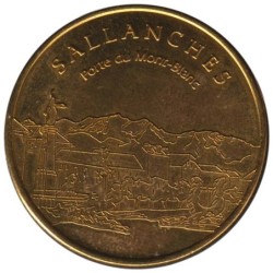SALLANCHES - 1 euro des villes - 1998 - Etat : SUP